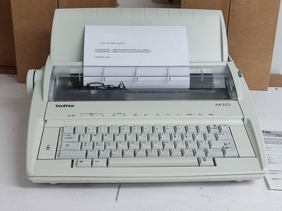 1x Brother AX-310 Schreibmaschine NEU Typenrad Pelikan Farbband 5x GEHA LIFT-OFF
