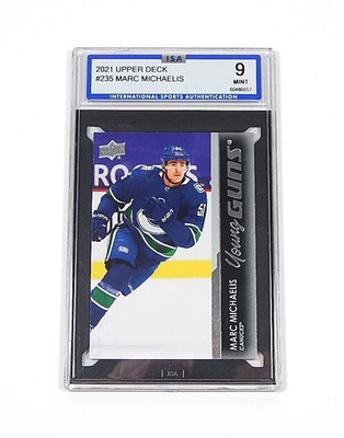 2021-22 Upper Deck Young Guns Marc Michaelis RC #235 ISA 9