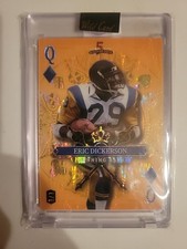 2025 Wild Card 5 Card Draw Erik Dickerson 1/1