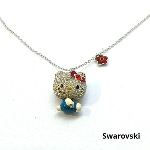 Hello Kitty Necklace Swarovski | eBay