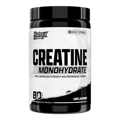 Nutrex CREATINE Monohydrate Powder Micronized Unflavored 80 Servings 400 Grams
