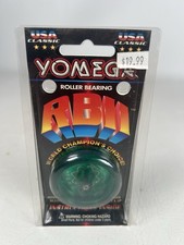 Vintage Yomega RBII Roller Bearing System YOYO Green NIB