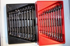 Snap-on Soexm710 Soex710 20-piece Flank Drive Combination Wrench Set Sae Mm Snap-on Soexm710 Soex710 20-piece Flank Drive Combination Wrench Set Sae Mm