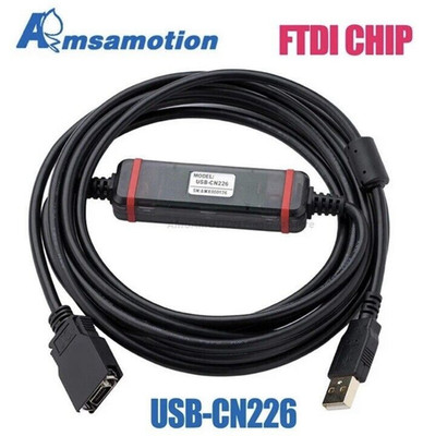 USB-CN226 USB Programmierkabel für Omron CS/CJ/CQM1H CPM2C SPS FTDI Datenleitung