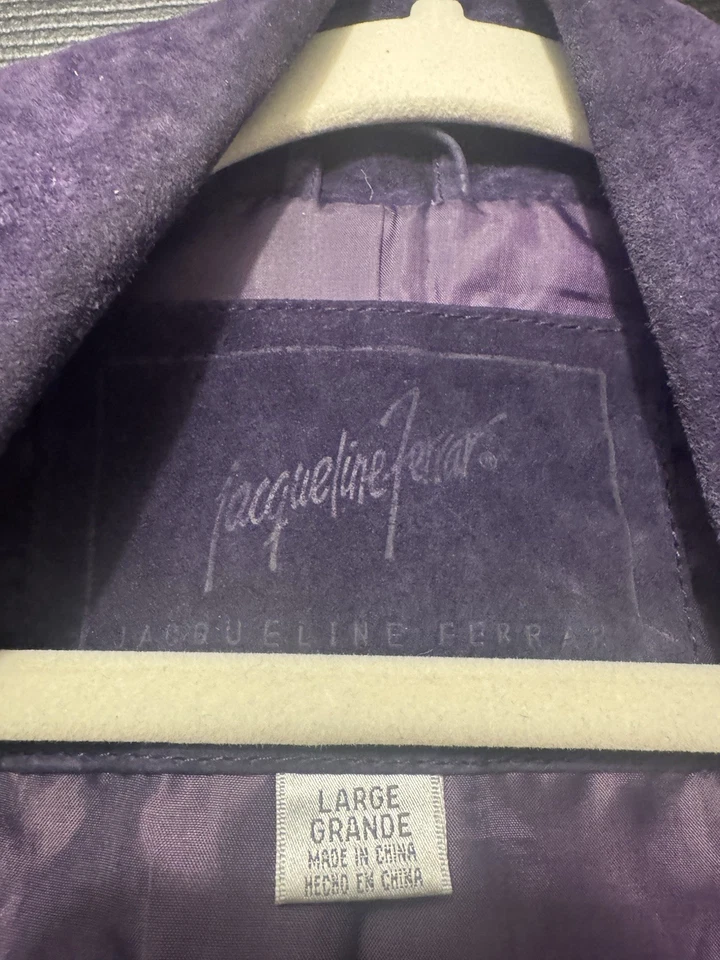 Abrigo de cuero vintage Jacqeline Ferrar  Foto 2 de 4