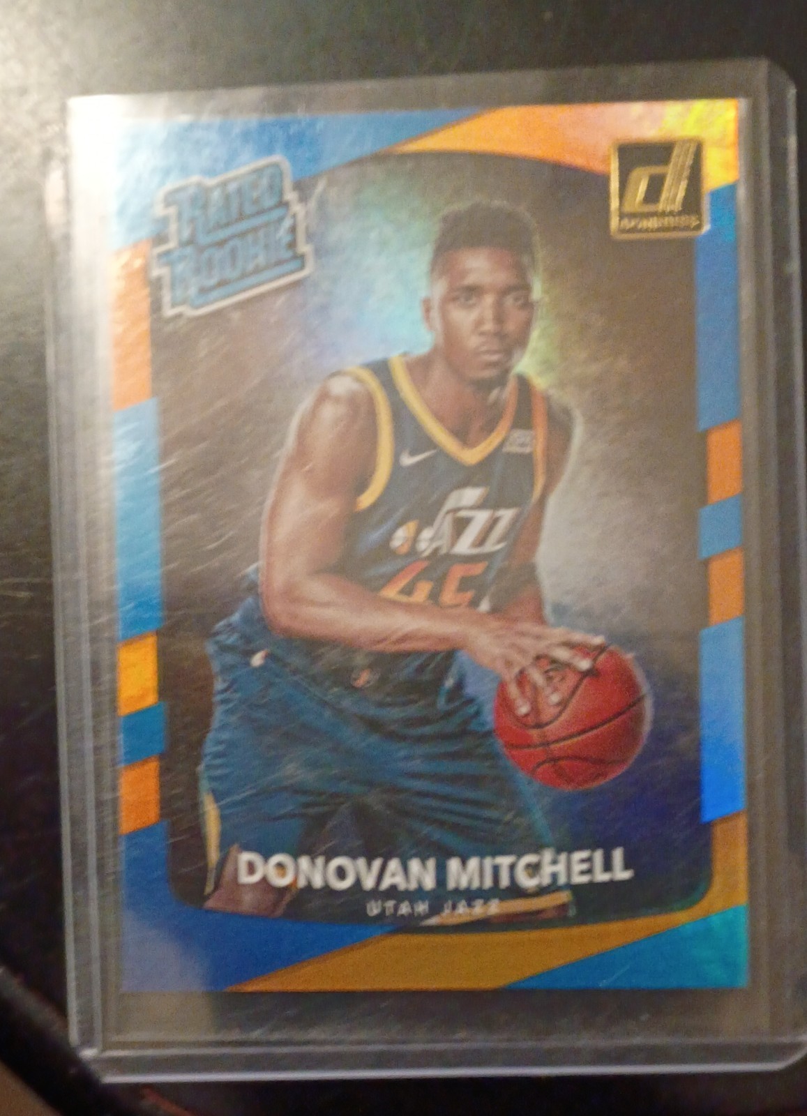 2017-18 Panini Donruss Optic - Rated Rookie Donovan Mitchell #188 Orange...