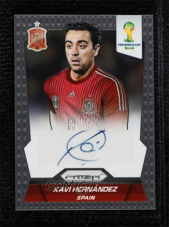 2014 Panini Prizm World Cup Signatures Xavi Hernandez #S-XA Auto 13wq