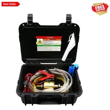 12V Fuel Transfer Pump: Efficiently Moves 30 Gallons of Gas/Diesel Per Hour