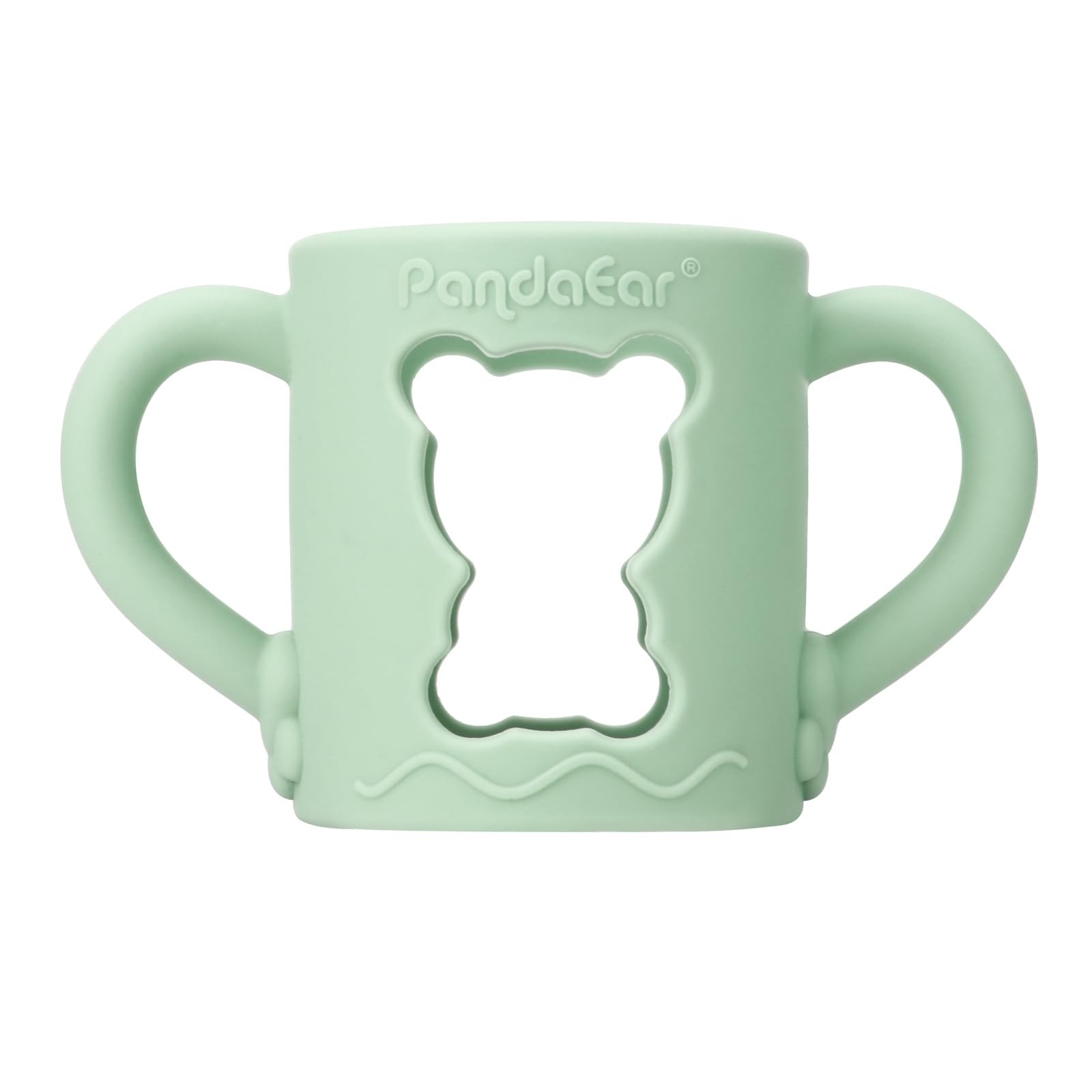 PandaEar 4 Pack Silicone Baby Bottle Handles Compatible with Dr Brown 8 oz/25...