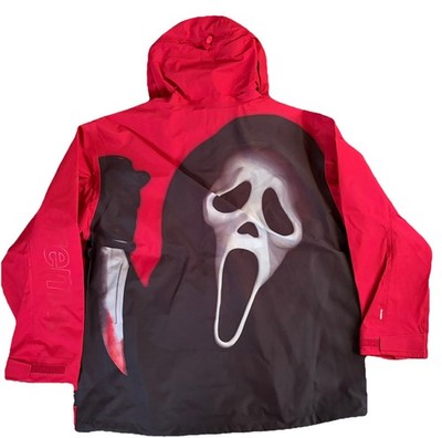 Supreme GORE-TEX Ghostface Shell Jacket Red SS26 Men's Size Large In Hand