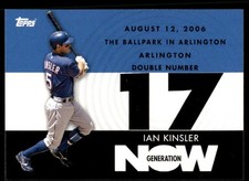 2007 Topps #GN441 Ian Kinsler Generation Now