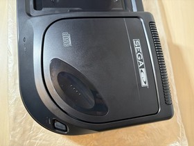 Sega CD Action System Black Game Console Tomcat Alley Set Complete Excellent