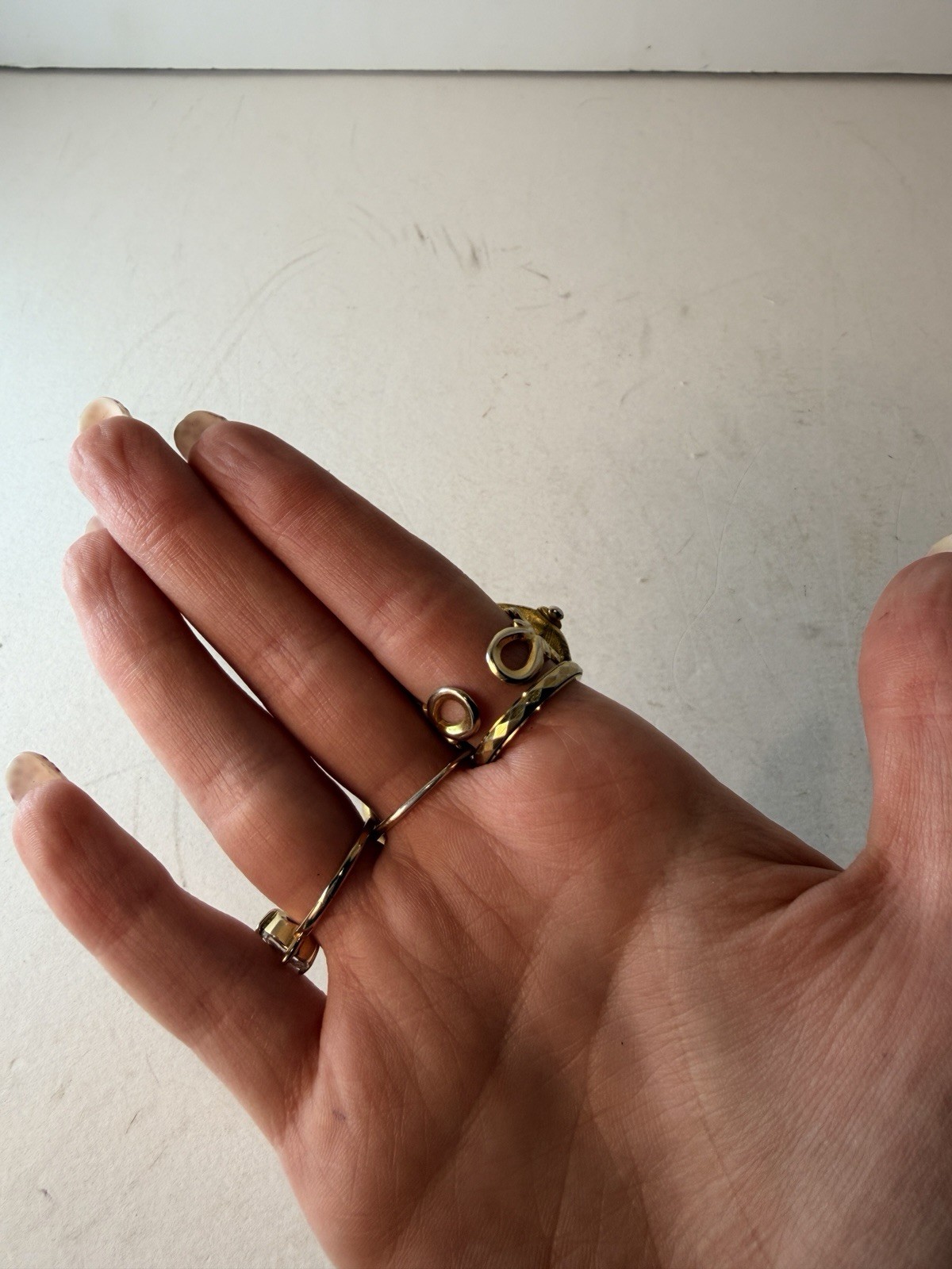 Susan Shaw Adjustable Bee Ring - image 7