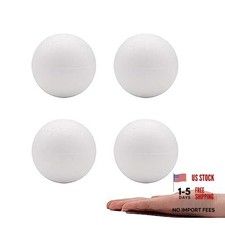 Crafare 7 Inch White Craft Foam Balls Large White Foam Balls for 7inch 4pcs