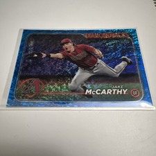 2024 Topps Series 2 Jake McCarthy #/999 Blue Foil Parallel #302 Diamondbacks 