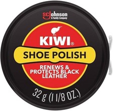 Kiwi Shoe Polish Paste Black By Kiwi