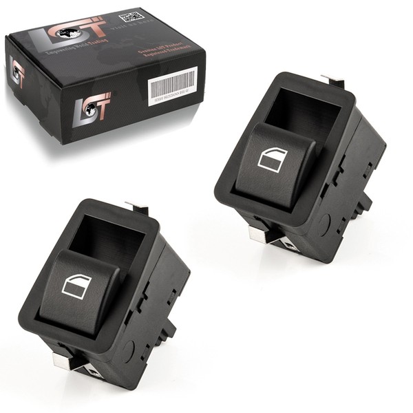 2X Elektrischer Fensterheber Schalter Hinten FüR BMW 3Er E46 Sedan Touring-image