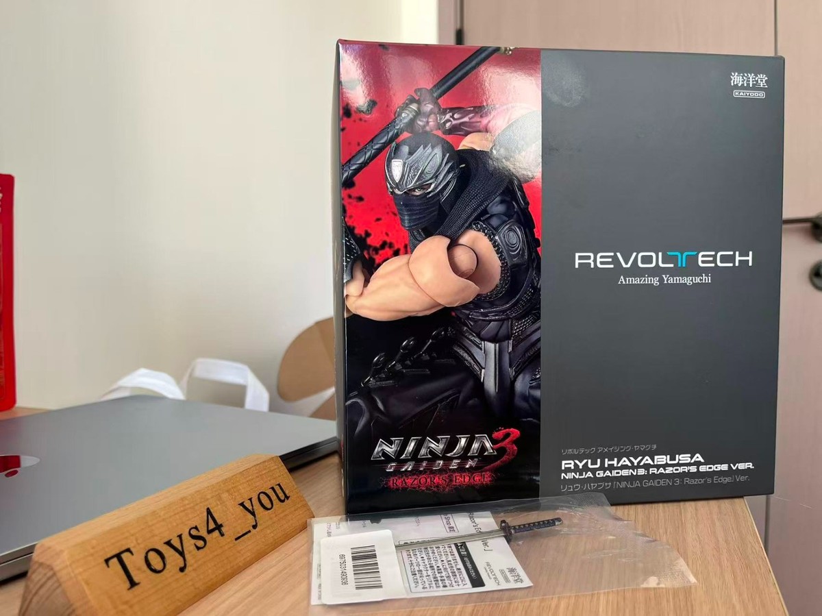 Kaiyodo Amazing Yamaguchi NINJA GAIDEN 3 Ryu Hayabusa with Bonus