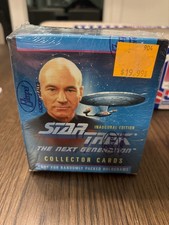1992 Star Trek The Next Generation Inaugural Edition Sealed Card Wax Box Impel