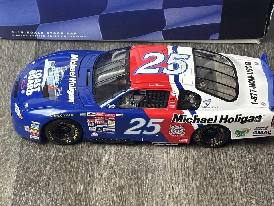 2000 Acción #25 Jerry Nadeau Nascar 1:18 Michael Holigan Guardia Costera Die Cast Foto 2 de 4