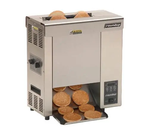 Antunes Roundup VCT-2000 9210100 Stainless Steel Vertical Contact  Toaster