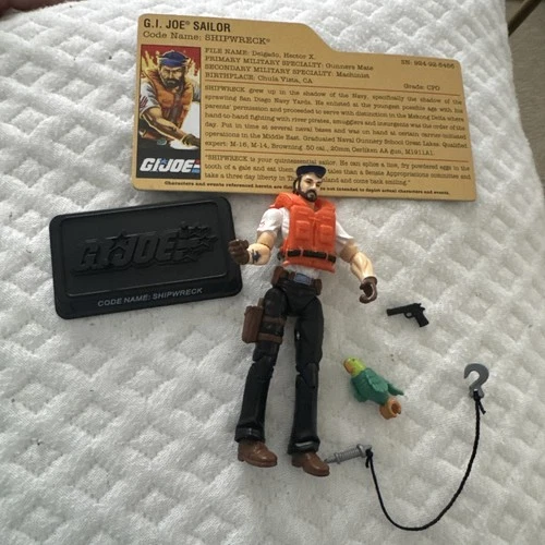 2008 Shipwreck (version 12) - 100% complete (Hasbro GI Joe figure)