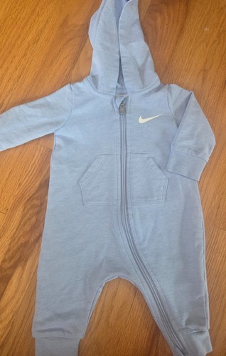 Baby Blue Baby Nike Sleeper 3/6 months Excellent Condition