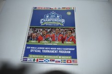 WORLD INDOOR LACROSSE 2019 CHAMPIONSHIP OFFICIAL TOURNAMENT PROGRAM (QKM110)