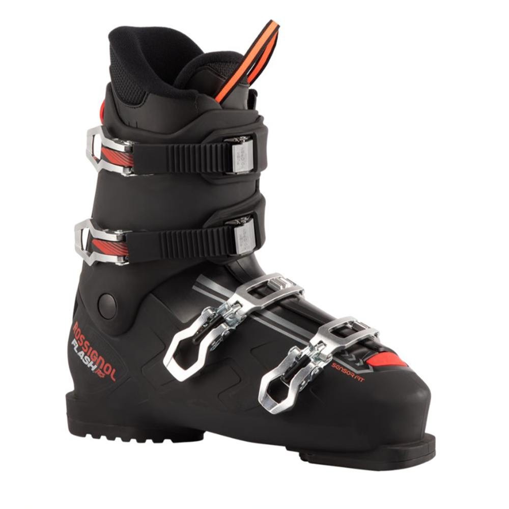 Chaussures de ski Flash Rental avec flex 80 tolerant et crochets alu pour adulte
