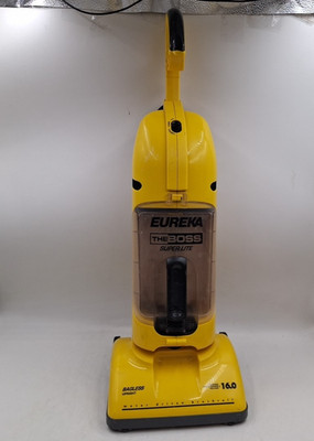 Rare Eureka The Boss SuperLite 16.0 Bagless Vacuum Yellow Model 402