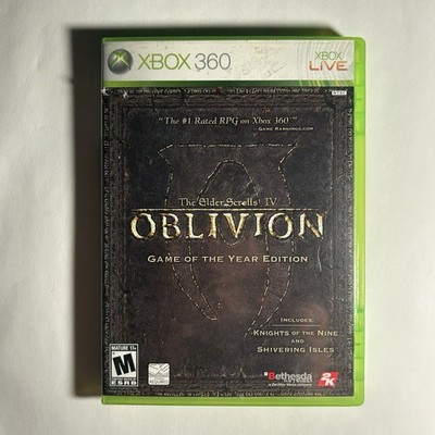 Elder Scrolls IV: Oblivion Game Of The Year Edition Microsoft Xbox 360 - CIB 