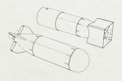 Brengun BRL48107 - 1/48 Mk24 Mine Fido  torpedo - Neu