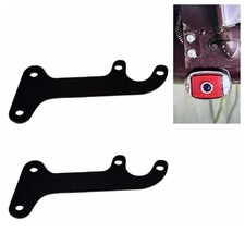 A5013 Pair Tail Light Brackets Suitablefor 1953-56 Ford F100 Black Finish E