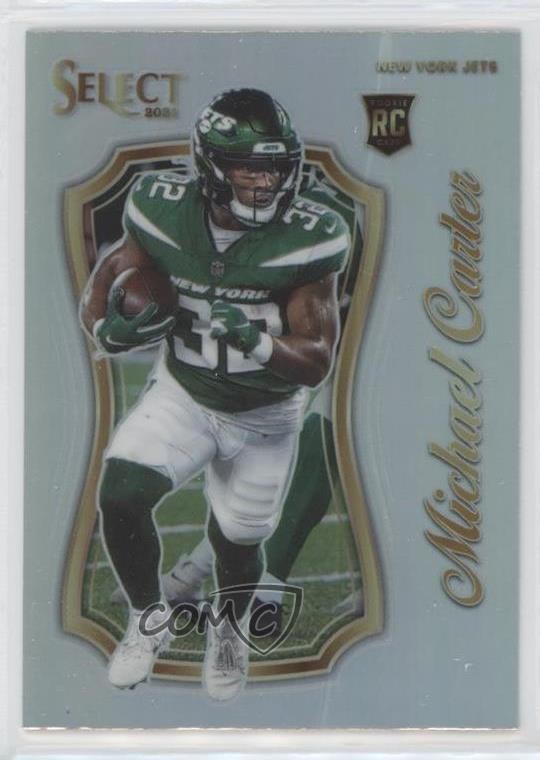 2021 Panini Select Certified Rookies Silver Prizm Michael Carter #SCR-18 04l0