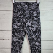 Lululemon Align Pant II 24" Size 4 Color Floral Illusion Ice Grey Multicolored