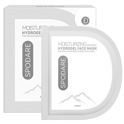 SPODARE SPORTS MASK - Moisturizing Hydrogel Face Mask - Antioxidant