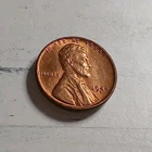 1944-D AU Red Lincoln Wheat Cent ~ Free Shipping!