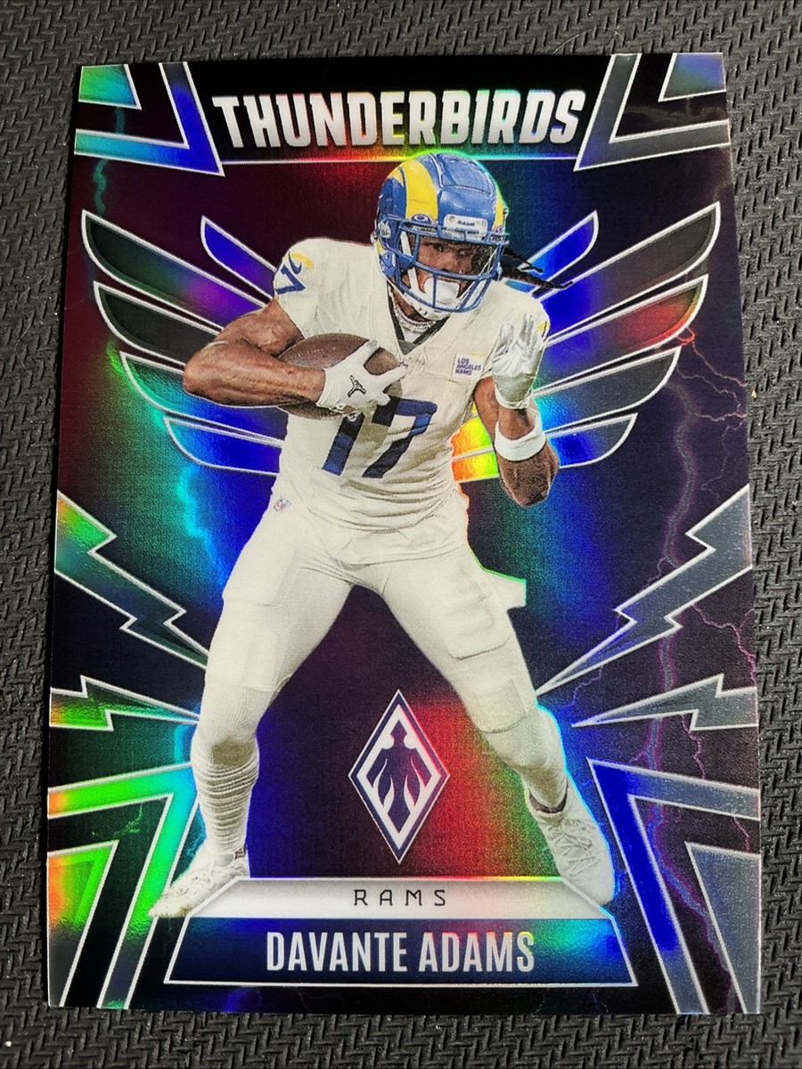2025 Panini Phoenix Davante Adams THUNDERBIRDS Los Angeles Rams