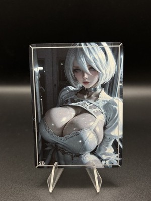 2B Nier Automata Waifu Card TCG Full Art Waifu Legends Custom Goddess Anime