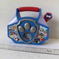Paw Patrol Mini Boombox Sing Along Built In Music Fun
