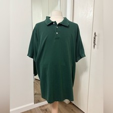 KingSize Men  s Green Polo Shirt Big and Tall 2XLT