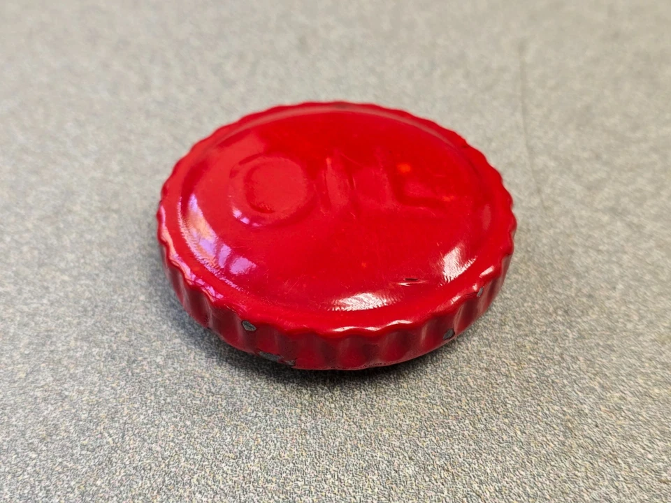 BONITO TAPÓN DE ACEITE USADO ORIGINAL PORSCHE 356B T6 356C 356SC CARRERA 912 CON JUNTA #2 Foto 2 de 4