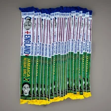 Lot 20 England vs Jamaica Scarves 2025 Friendly Beaver-Jones Bunny Shaw