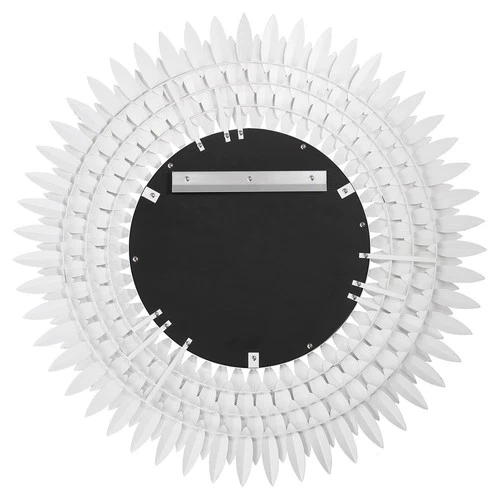 Crystorama Lighting Group BRH-M530 Broche 30" Sunburst Flat Steel - White - Picture 10 of 12