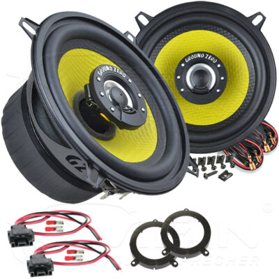 GROUND ZERO LAUTSPRECHER für MERCEDES C-KLASSE W203 2000-2007 Heck Hinten #A5C2