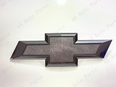 Front Bowtie Emblem In Black - GM (86539792