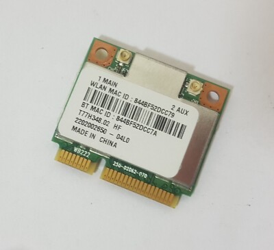 Wlan Wifi Bluetooth AR5B22 Atheros Mini PCIe aus Notebook Acer Aspire M5-581TG