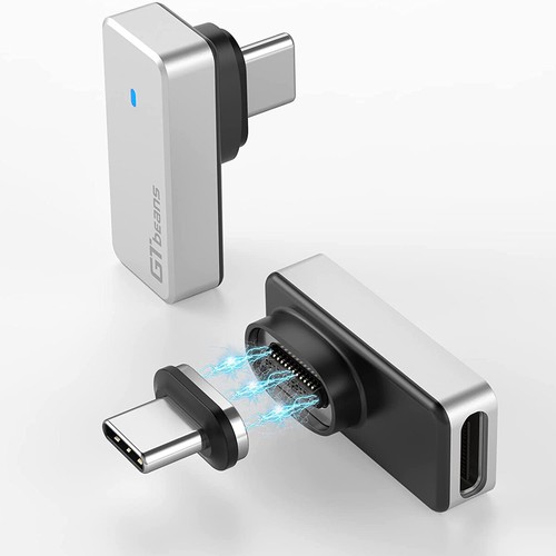 Convertisseur de Charge Rapide USB4.0 PD 140W Type C 40Gbps Adaptateur Magnétique Connecteur - Photo 14 sur 14