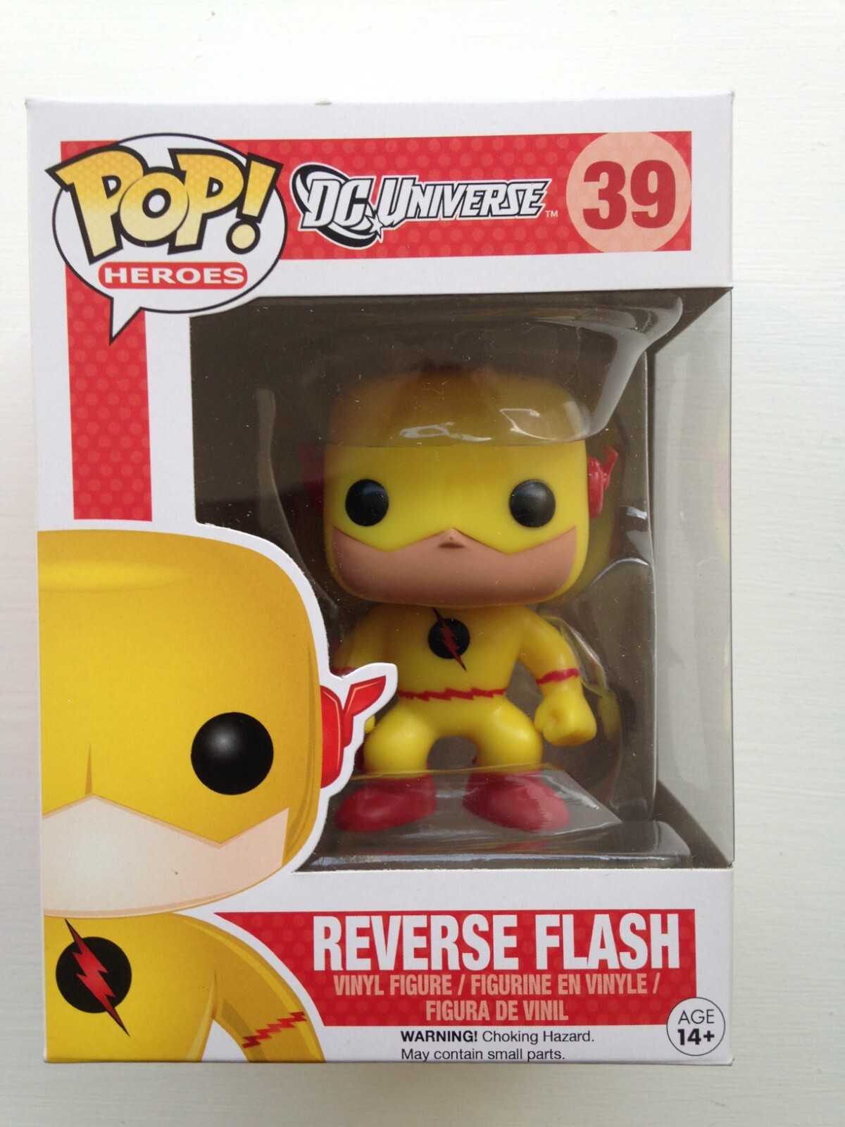 Funko Pop! #39 Reverse Flash - Dc Universe Heroes - Figura De Vinilo - Nuevo En Caja