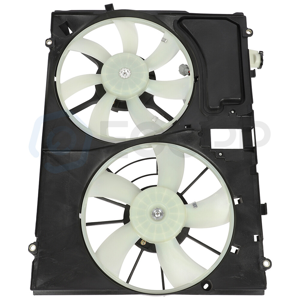 Electric Radiator Condenser Cooling Fan Assembly For 2004 2005 2006 ...